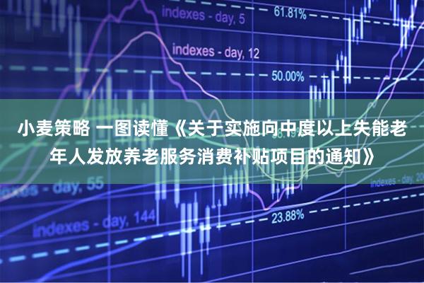 小麦策略 一图读懂《关于实施向中度以上失能老年人发放养老服务消费补贴项目的通知》